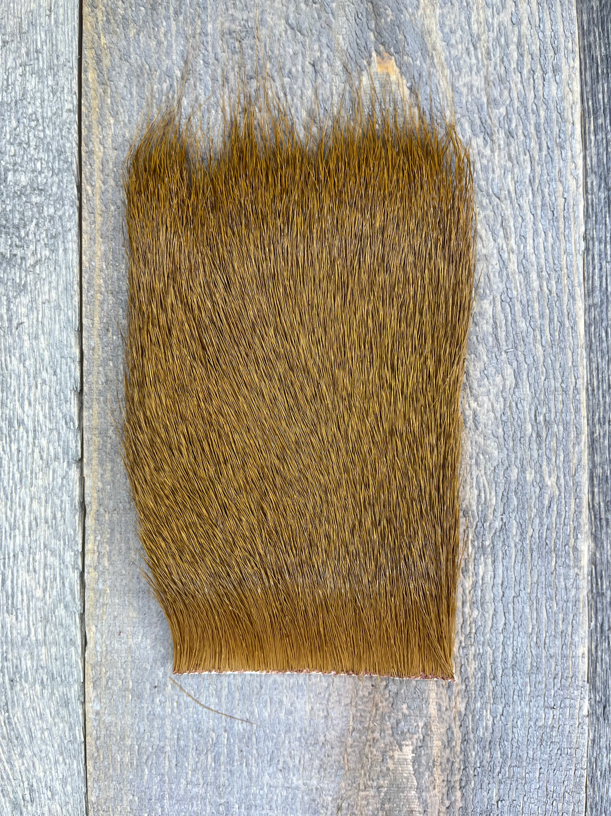 Varner's Big Bug Deer Hair 3" x 4" Patch - Late Season Grade #2 Copper Deer Hair