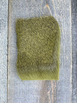 Varner's Big Bug Deer Hair 3" x 4" Patch - Late Season Grade #2 Dark Olive Deer Hair