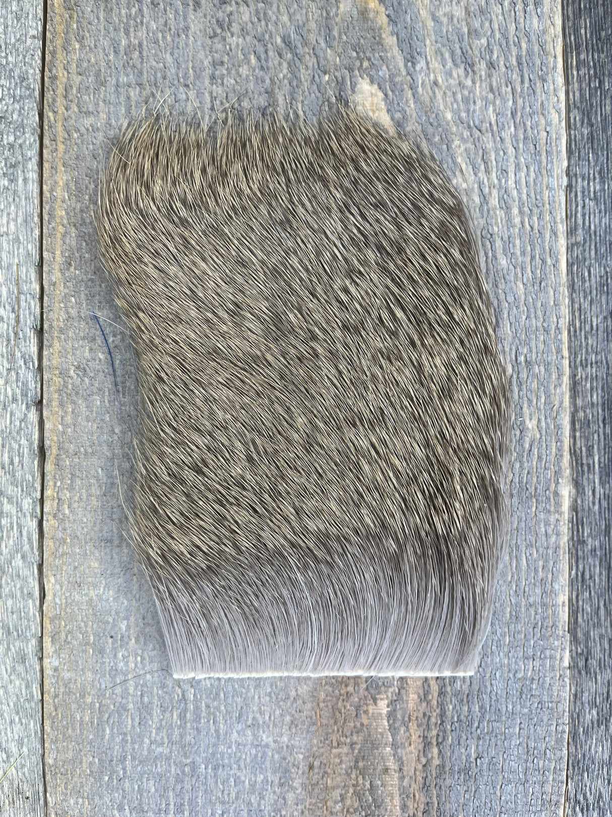 Varner's Big Bug Deer Hair 3" x 4" Patch - Late Season Grade #2 Natural Deer Hair
