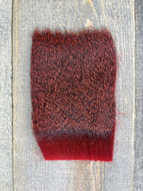 Varner's Big Bug Deer Hair 3" x 4" Patch - Late Season Grade #2 Red Deer Hair