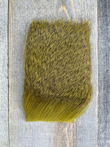 Varner's Big Bug Deer Hair 3" x 4" Patch - Late Season Grade #2 Sculpin Olive Deer Hair