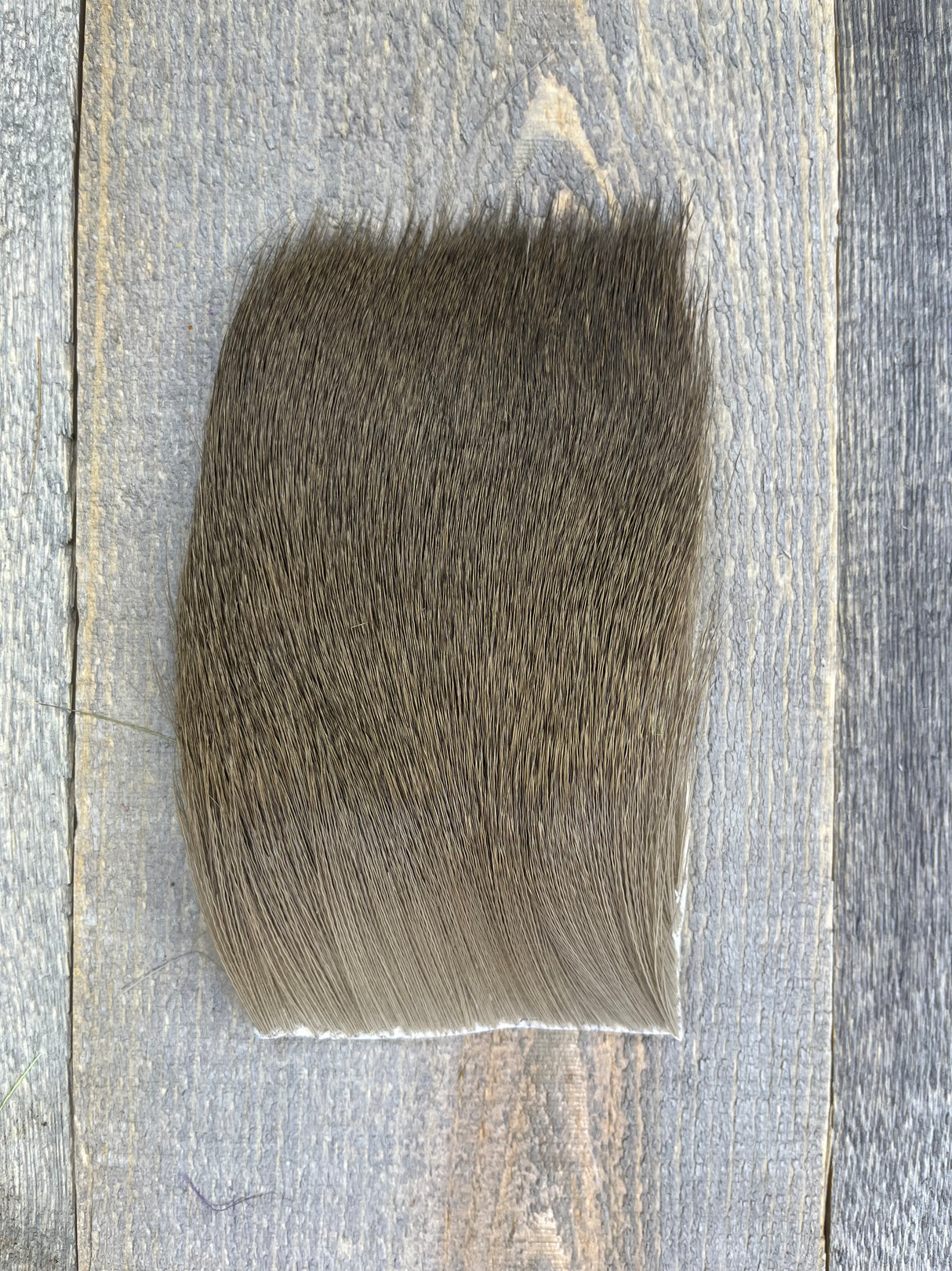 Varner's Big Bug Deer Hair 3" x 4" Patch - Late Season Grade #2 Tan Deer Hair