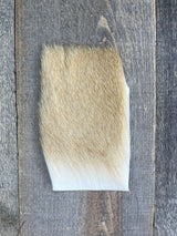 Varner's Big Bug Deer Hair 3" x 4" Patch - Mid Season Grade #1 Bleached Deer Hair