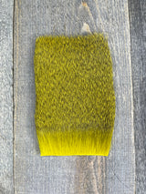 Varner's Big Bug Deer Hair 3" x 4" Patch - Mid Season Grade #1 Yellow Deer Hair