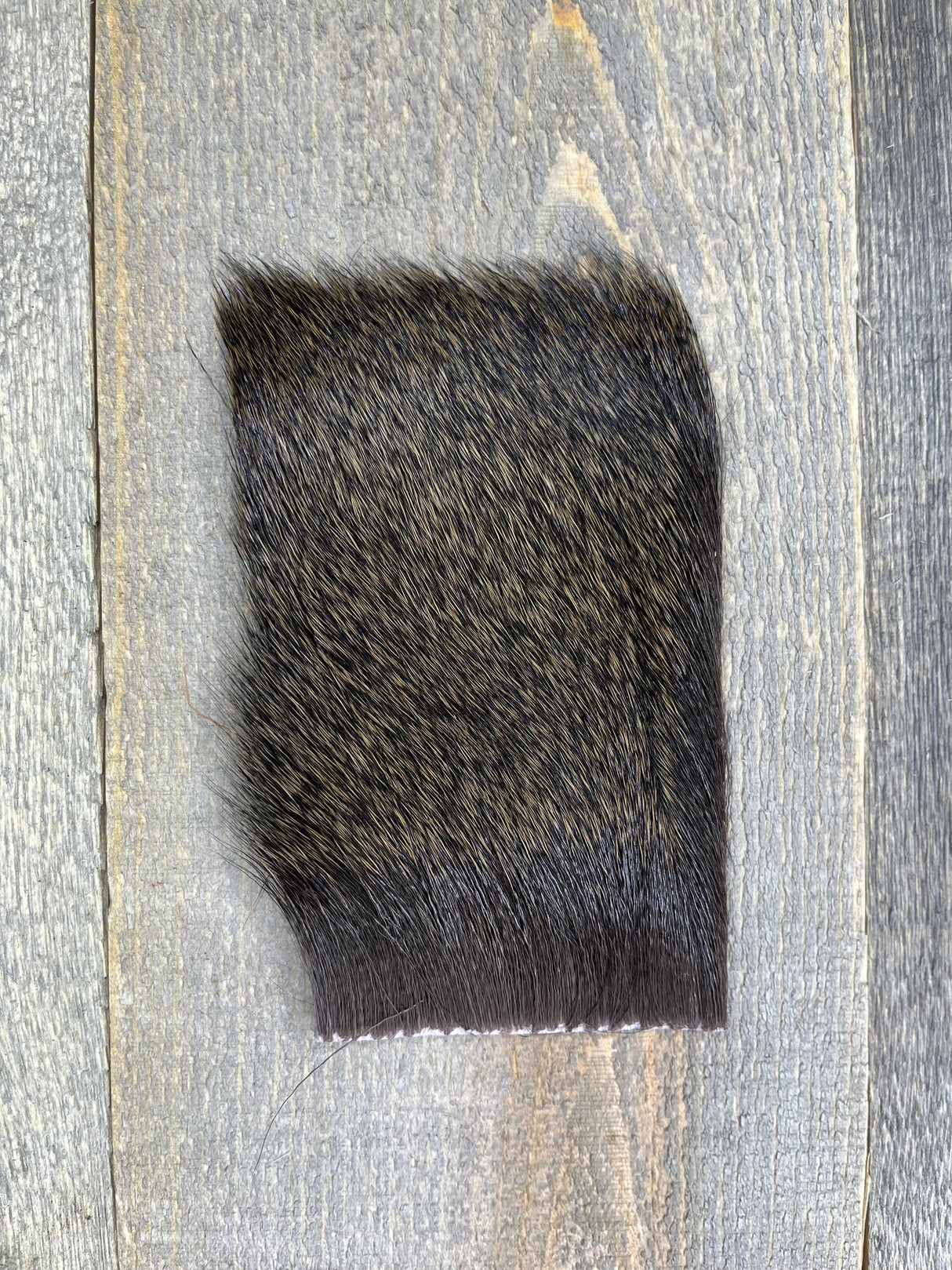 Varner's Big Bug Deer Hair 3" x 4" Patch - Mid Season Grade #2 Brown Deer Hair