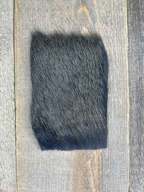 Varner's Big Bug Deer Hair 3" x 4" Patch - Mid Season Grade #2 Charcoal Gray Deer Hair