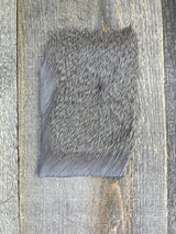 Varner's Big Bug Deer Hair 3" x 4" Patch - Mid Season Grade #2 Pearl Gray Deer Hair