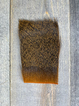 Varner's Big Bug Deer Hair 3" x 4" Patch - Mid Season Grade #2 Rust Deer Hair