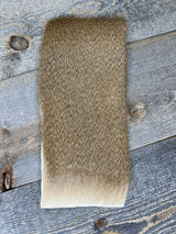Varner's Big Bug Deer Hair 4" x 8" Patch - Late Season Grade #1 Ash Deer Hair