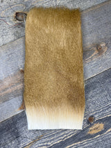 Varner's Big Bug Deer Hair 4" x 8" Patch - Late Season Grade #1 Ginger Bleach Deer Hair