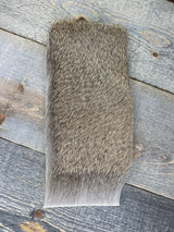 Varner's Big Bug Deer Hair 4" x 8" Patch - Late Season Grade #2 Natural Deer Hair