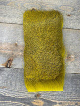 Varner's Big Bug Deer Hair 4" x 8" Patch - Late Season Grade #2 Yellow Deer Hair
