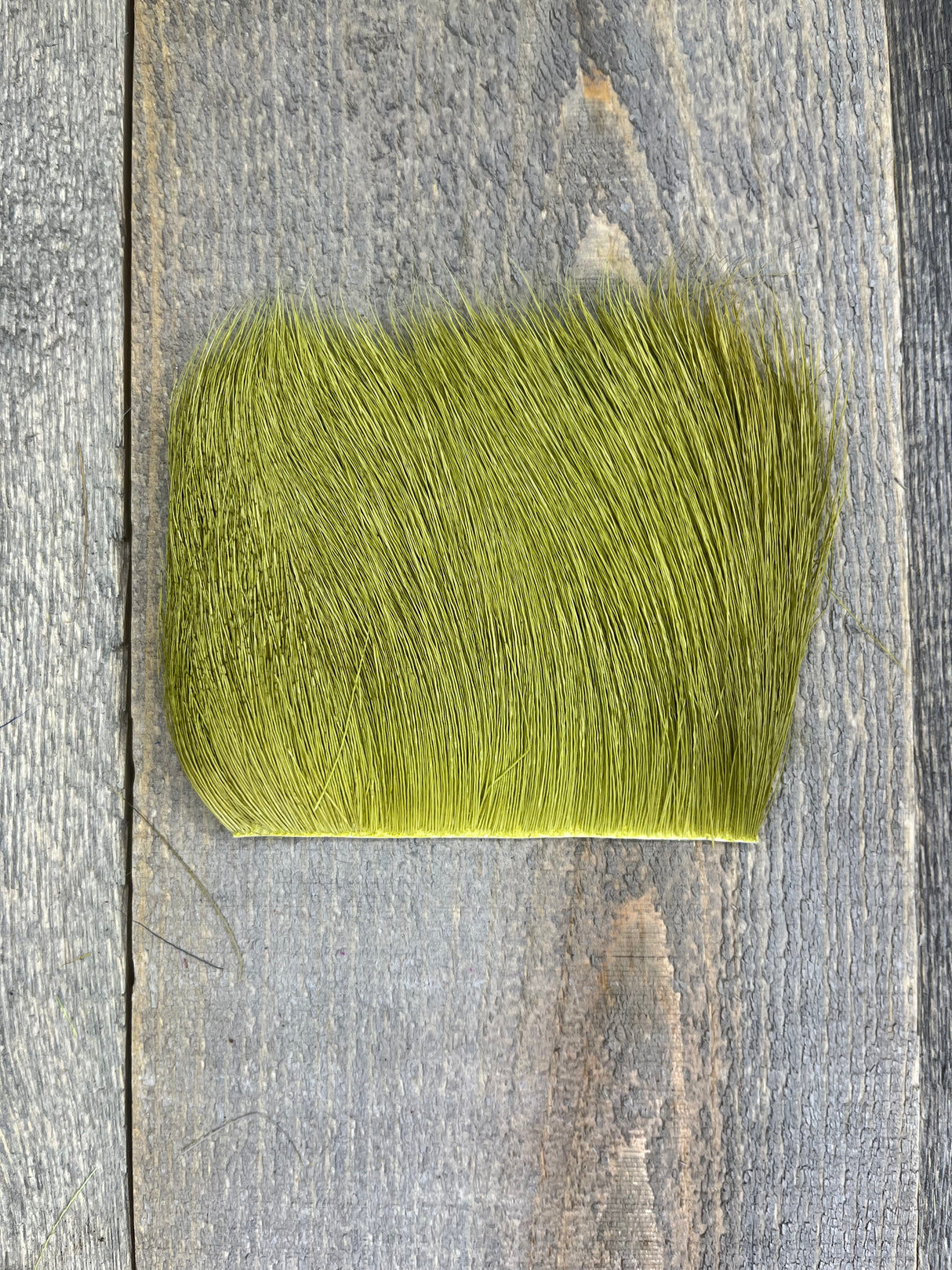 Varner's Deer Belly Hair Olive Deer Hair