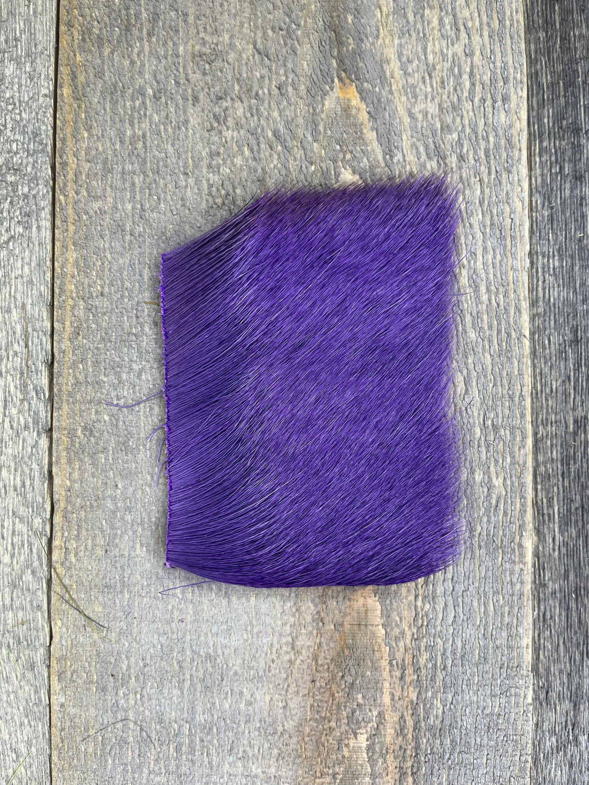 Varner's Deer Belly Hair Purple Deer Hair