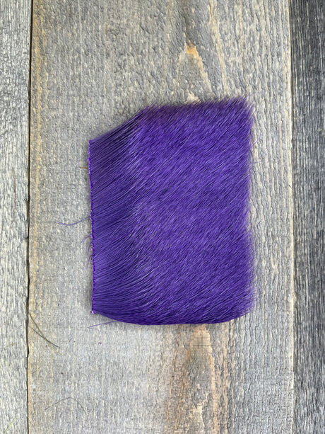 Varner's Deer Belly Hair Purple Deer Hair