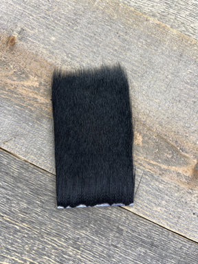 Varner's Deer Hair Short & Fine Black Deer Hair