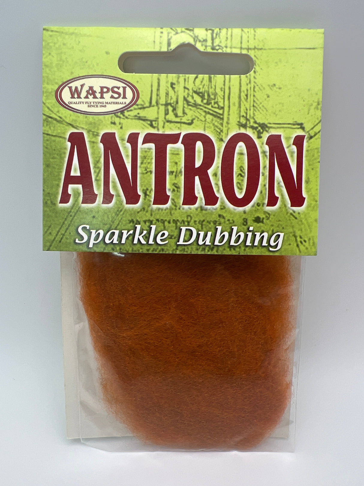 Wapsi Antron Sparkle Dubbing Crawdad Orange Dubbing