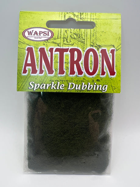 Wapsi Antron Sparkle Dubbing Dark Olive Dubbing