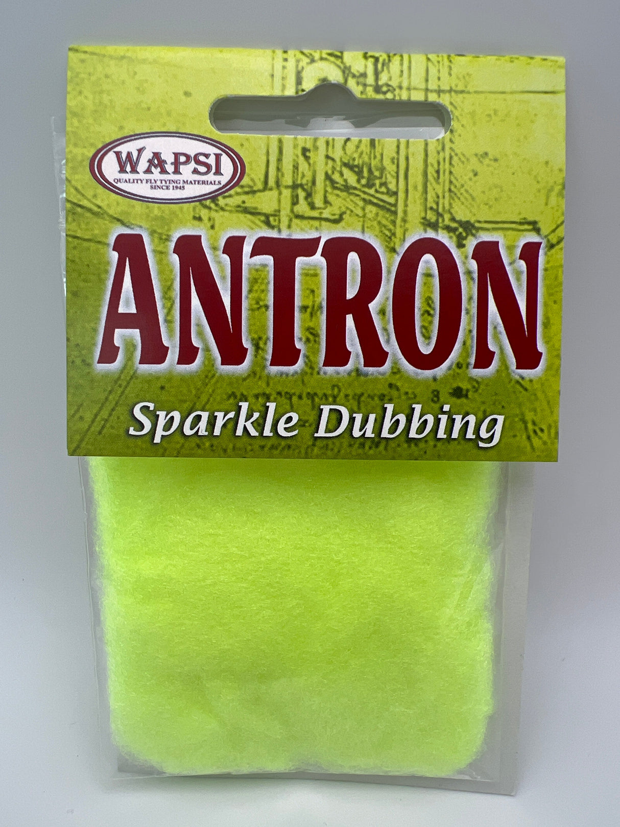 Wapsi Antron Sparkle Dubbing Fl. Yellow Dubbing