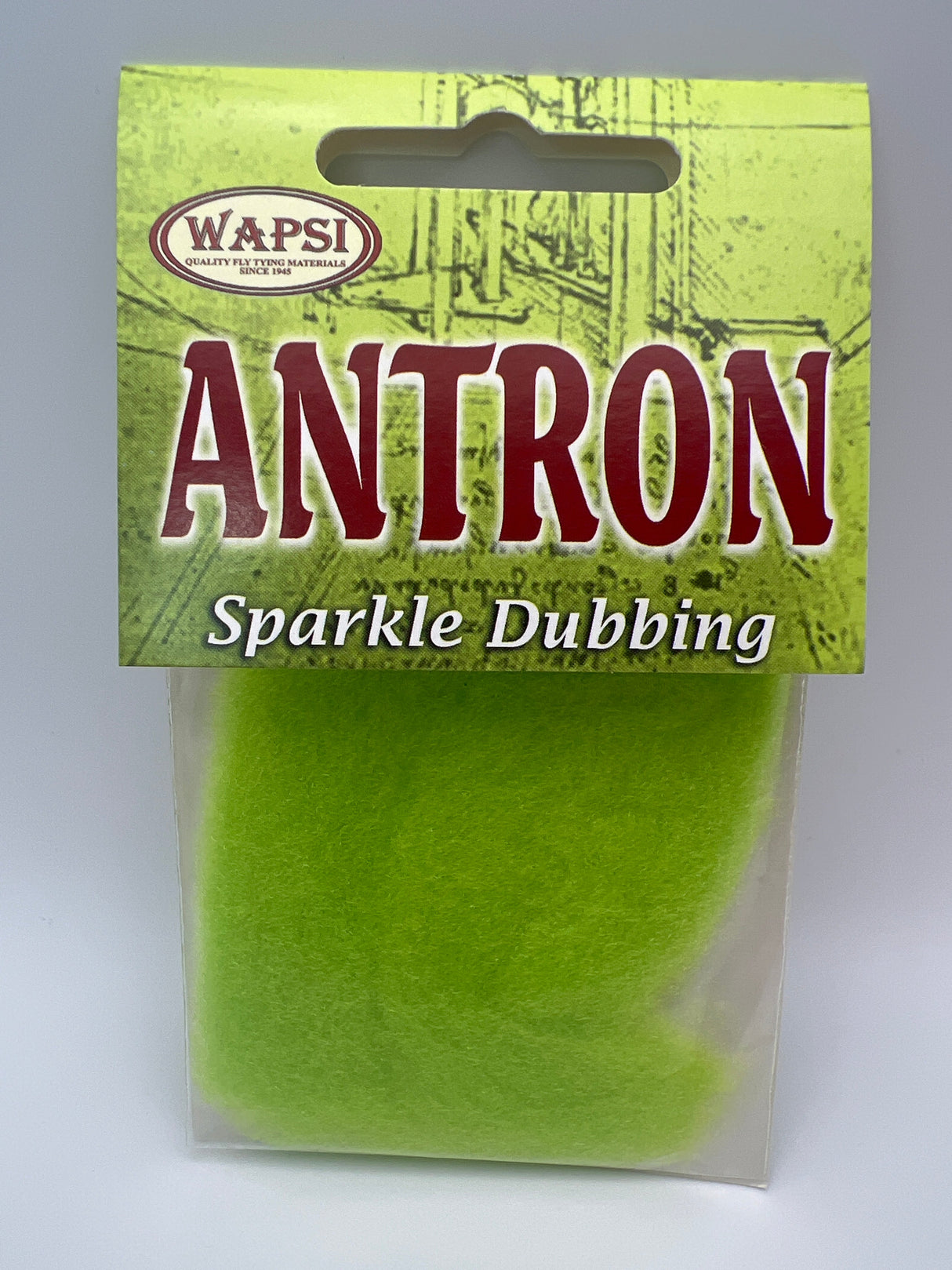 Wapsi Antron Sparkle Dubbing Highlander Green Dubbing