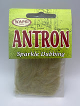 Wapsi Antron Sparkle Dubbing Light Olive Dun Dubbing