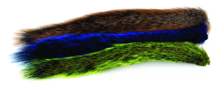 Wapsi Dyed Squirrel Tail Hair, Fur