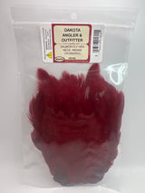 Wapsi Salmon Fly Hen Neck Indian Crow (Red) Hen Hackle