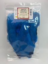 Wapsi Salmon Fly Hen Neck Kingfisher Blue Hen Hackle