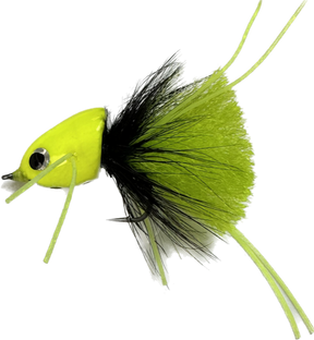 Weedless Sneaky Pete Popper Flies