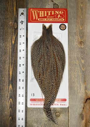 Whiting Bronze Cree Cape #13 Dry Fly Hackle