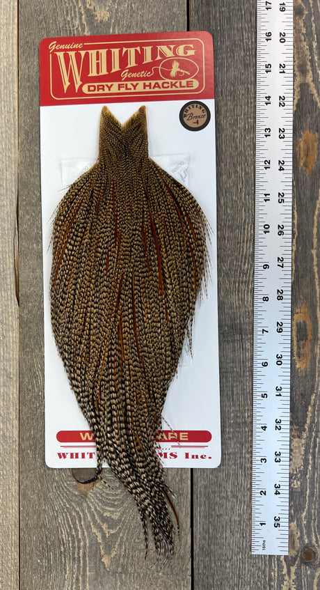Whiting Bronze Cree Cape #6 Dry Fly Hackle