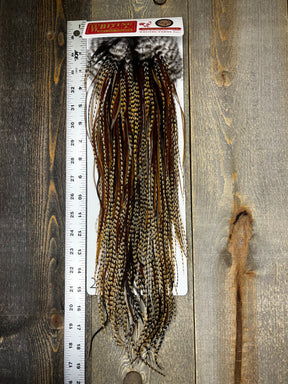 Whiting Bronze Grade Saddle Cree #1 Dry Fly Hackle