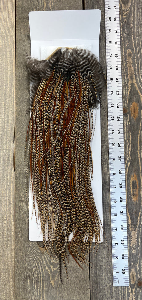 Whiting Bronze Grade Saddle Cree #10 Dry Fly Hackle