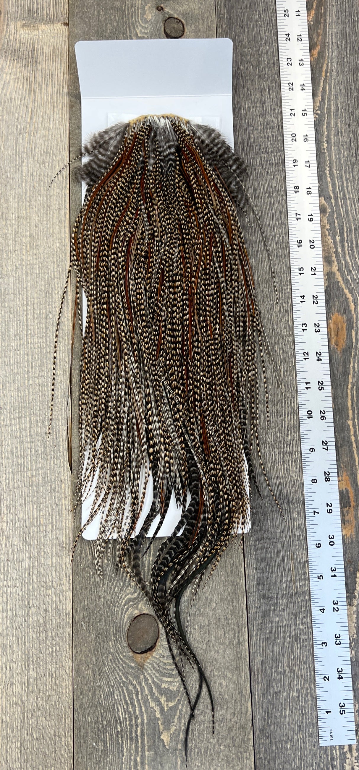 Whiting Bronze Grade Saddle Cree #17 Dry Fly Hackle