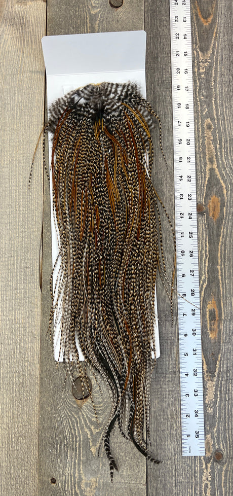 Whiting Bronze Grade Saddle Cree #3 Dry Fly Hackle