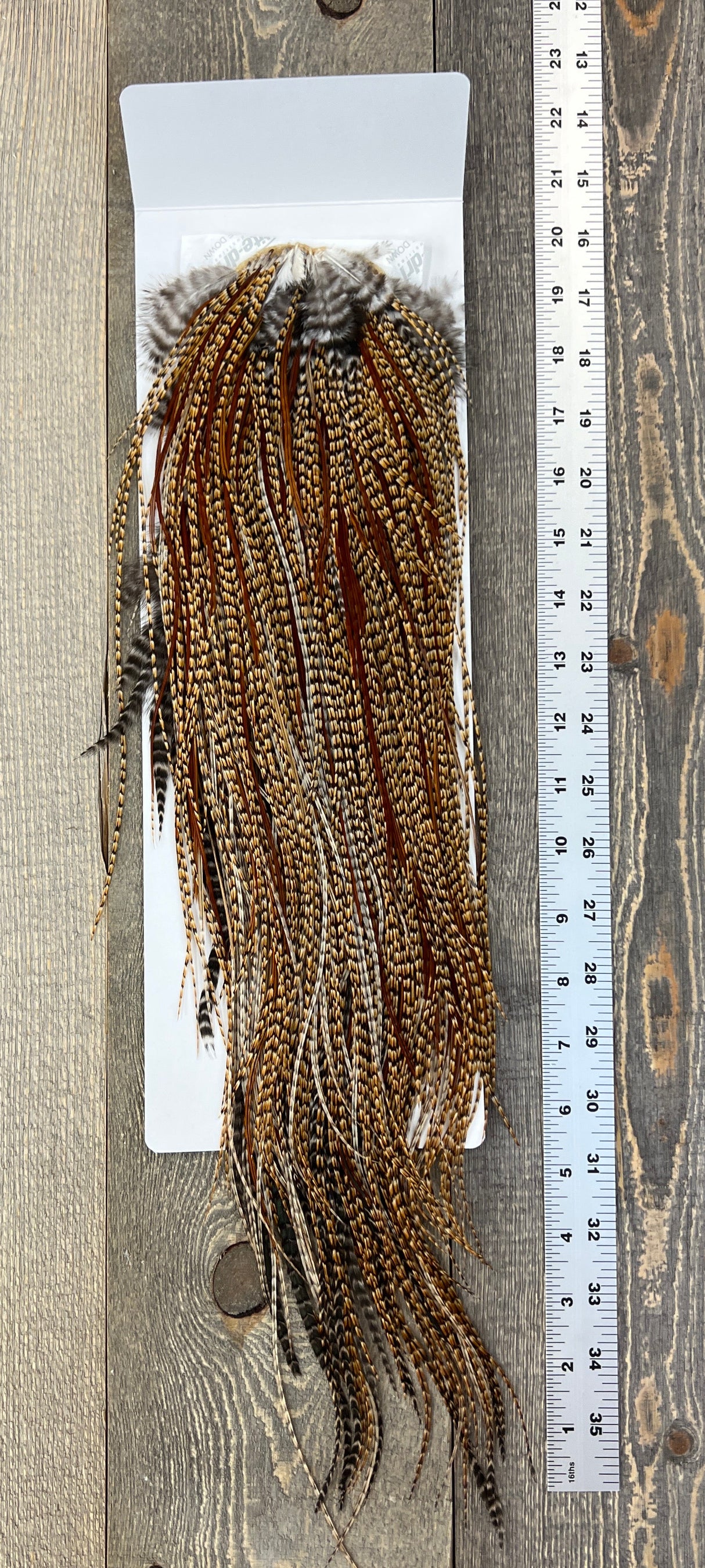 Whiting Bronze Grade Saddle Cree #5 Dry Fly Hackle