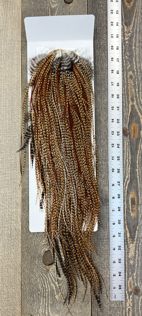 Whiting Bronze Grade Saddle Cree #5 Dry Fly Hackle