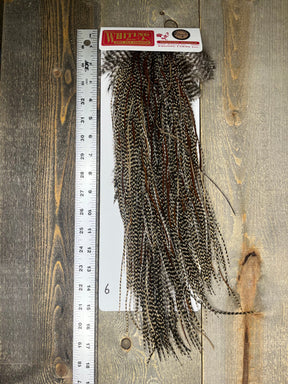 Whiting Bronze Midge Saddle Cree #6 Dry Fly Hackle