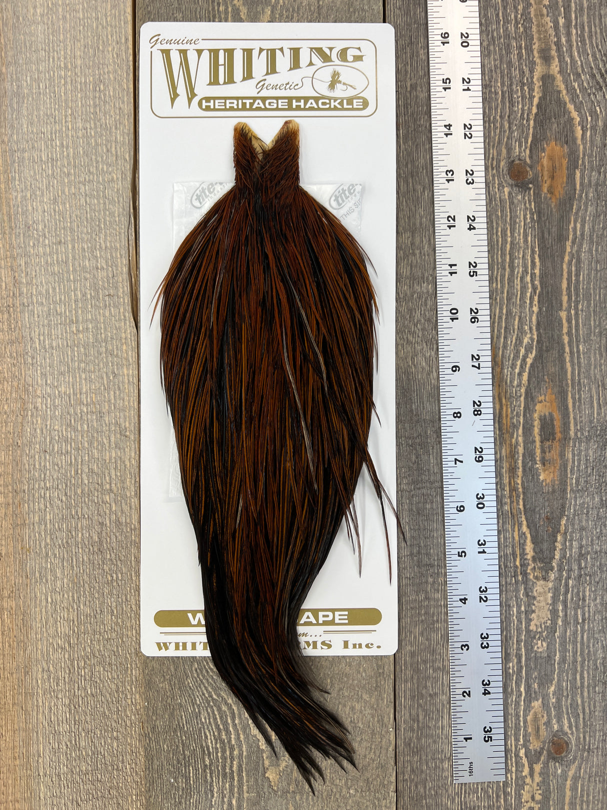 Whiting Heritage Cape Grade #1 - #02 Dry Fly Hackle