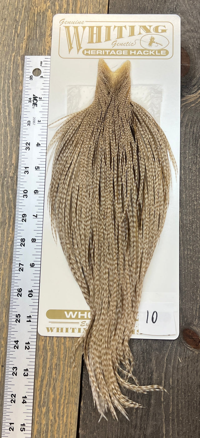 Whiting Heritage Cape Grade #1 - #10 Dry Fly Hackle