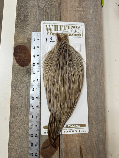 Whiting Heritage Cape Grade #1 - #12 Dry Fly Hackle