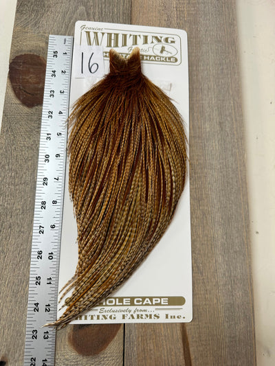 Whiting Heritage Cape Grade #1 - #16 Dry Fly Hackle