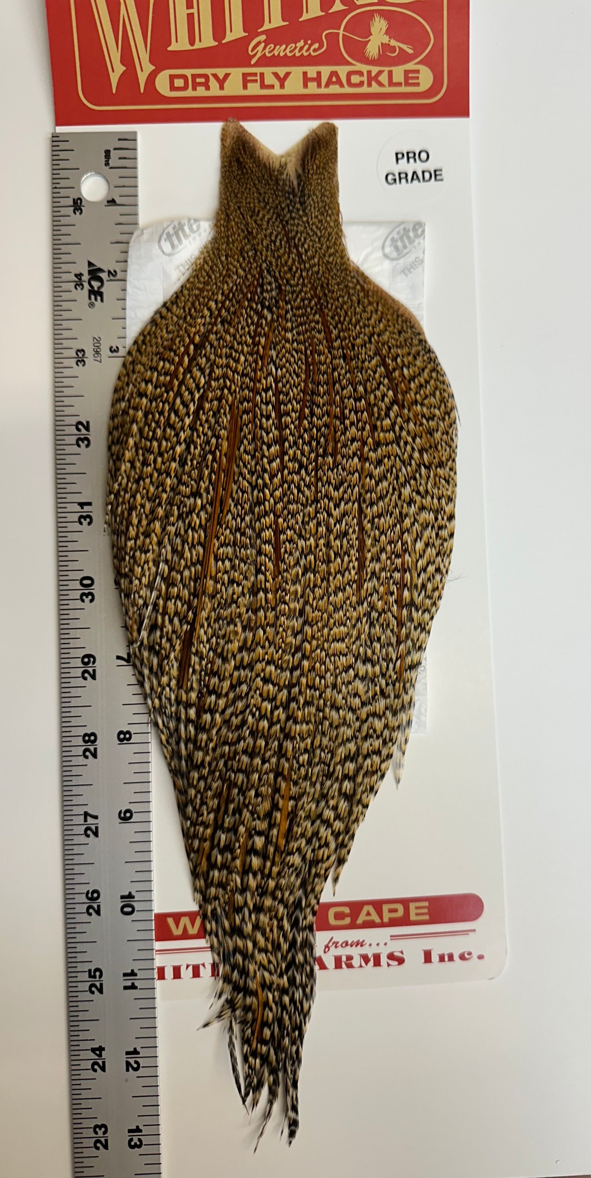 ハックル Whiting Hebert ProGrad Cree Whiting Cree Capes and Saddles - The Compleat Angler