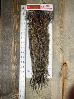 Whiting Pro Grade Midge Saddle Cree #30 Dry Fly Hackle