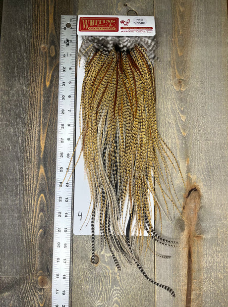 Whiting Pro Grade Saddle Cree #4 Dry Fly Hackle