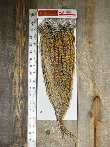 Whiting Pro Grade Saddle Cree #5 Dry Fly Hackle