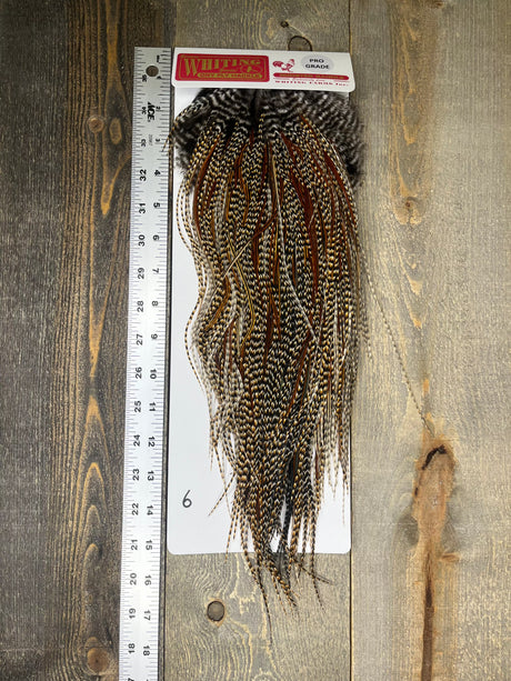 Whiting Pro Grade Saddle Cree #6 Dry Fly Hackle