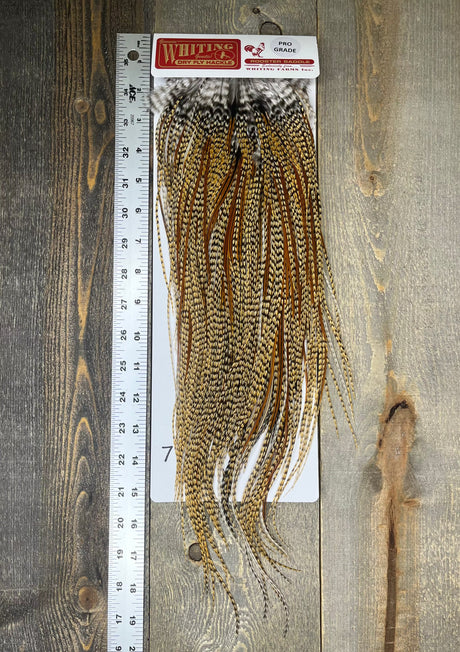 Whiting Pro Grade Saddle Cree #7 Dry Fly Hackle