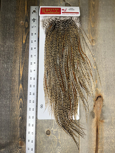 Whiting Pro Grade Saddle Cree #8 Dry Fly Hackle