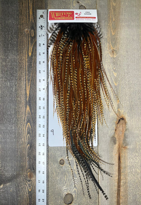 Whiting Pro Grade Saddle Cree #9 Dry Fly Hackle